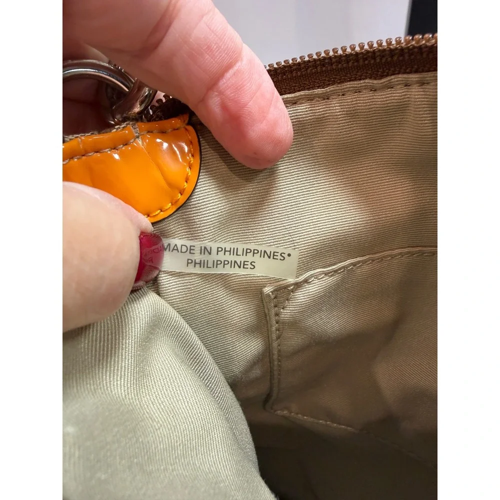 Vintage Coach Monogam Crossbody